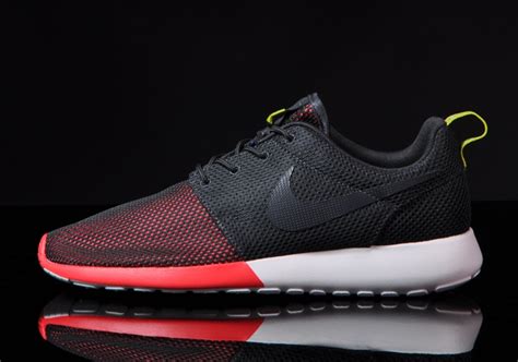 schuh nike roshe run mesh uppers herren schwarz rot|roshe golf shoes men.